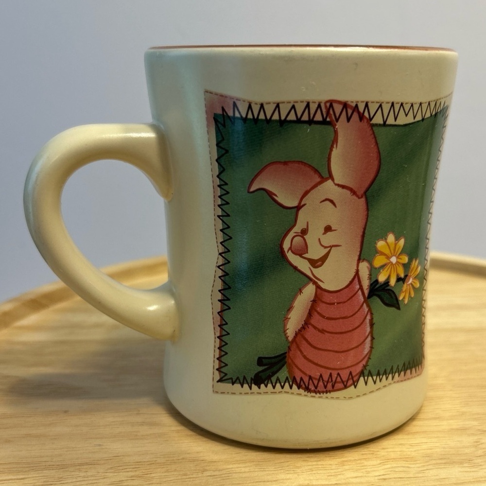 Piglet of Winnie the Pooh "Promise You Won't Forget Me, Ever" Mug Cup by DISNEY - Picture 2 of 7